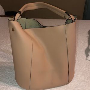 Rose gold purse